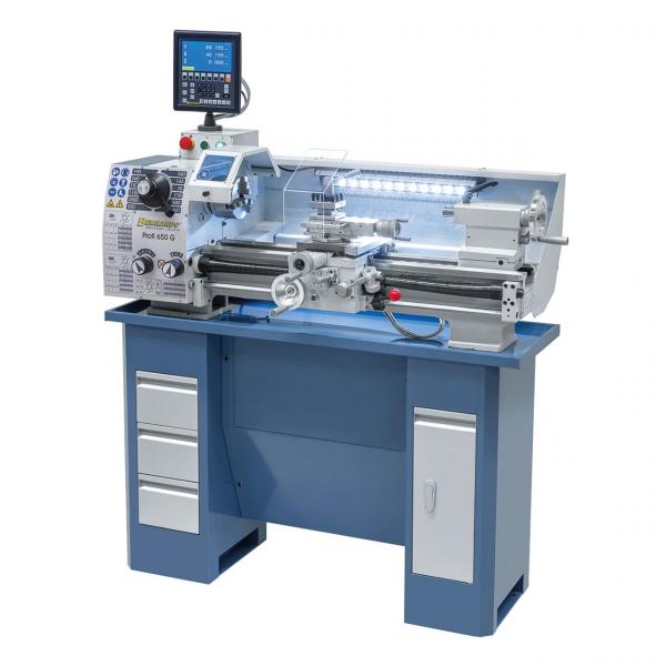 Bernardo Leitspindeldrehmaschine Profi 650 G / 230V inkl. 2-Achs-Digitalanzeige ES-12 V